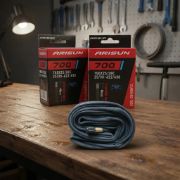 Imagen de Cámara Bicicleta Arisun 700 X 25/38 A/v 48mm - Par Schrader Negro