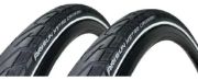 Imagen de Cubierta Bici Arisun 700x35 C/alambre Reflect. Metro Runner Negro