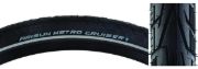 Imagen de Cubierta Bici Arisun 700x35 C/alambre Reflect. Metro Runner Negro