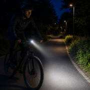Imagen de Luz Frontal Prof. Bicicleta 1100 Lumen Negro