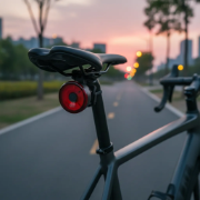 Imagen de Luz Foco Para Bicicleta Trasera Led Negro