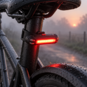 Imagen de Luz Trasera Led C/carga Usb 100 Lumen Negro
