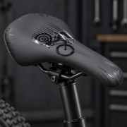 Imagen de Asiento Bicicleta Mtb Negro Liso Negro