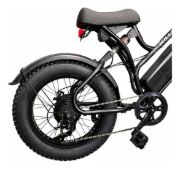 Imagen de Bicicleta Eléctrica Killer Rodado 20 Fat Bike Luz Señaleros Negro M