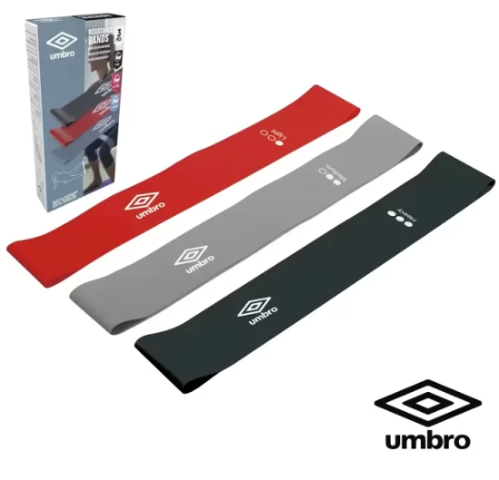 Imagen de Set De 3 Minibands Umbro 3 Tensiones Rojo